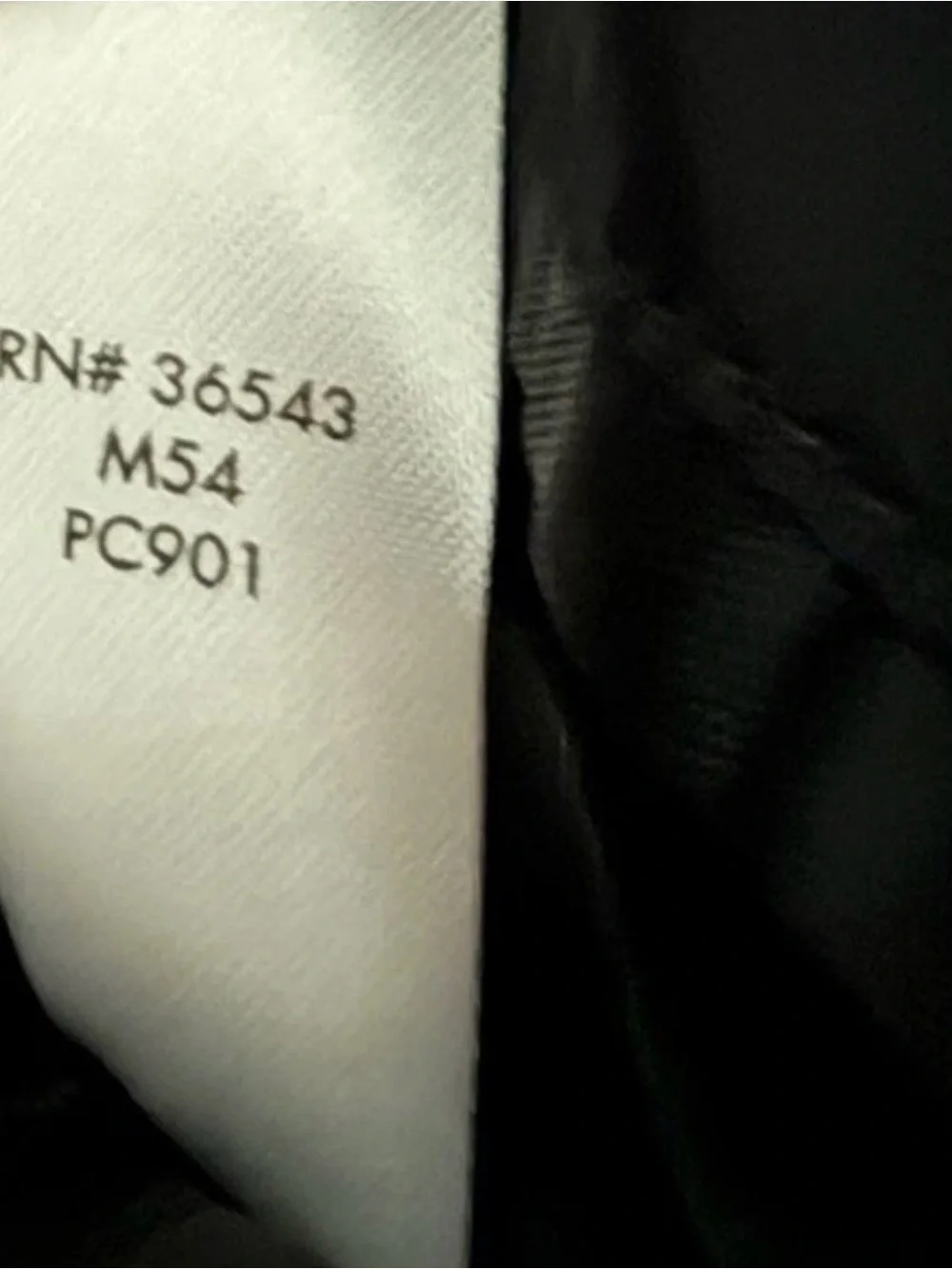 Calvin Klein Dark Navy Two-Button Men's Suit Blazer
